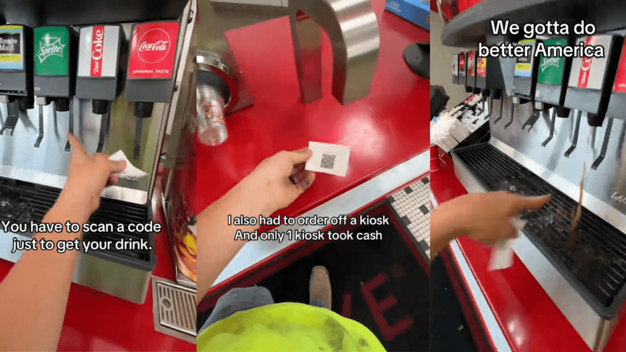 Screenshots from @scottiferr's TikTok