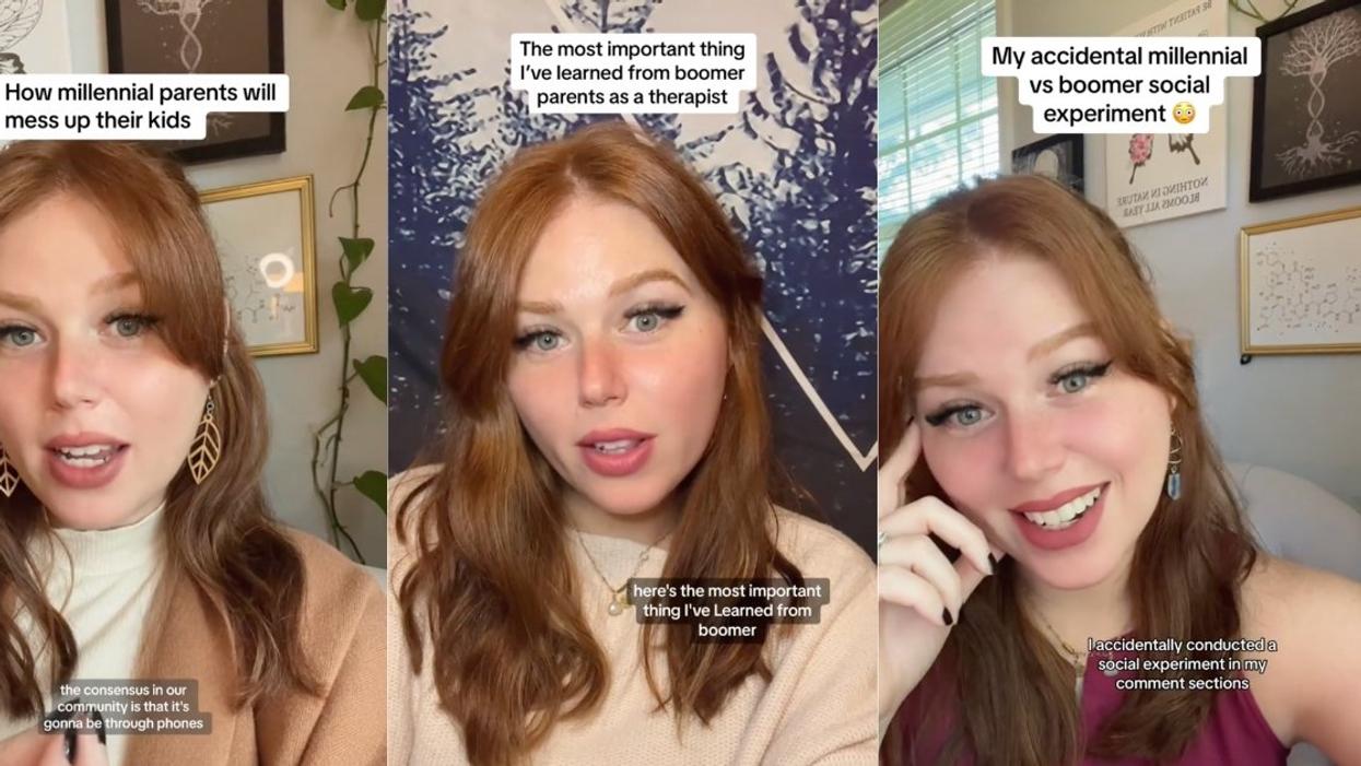 Screenshots from Stephanie Lindeman's TikTok videos