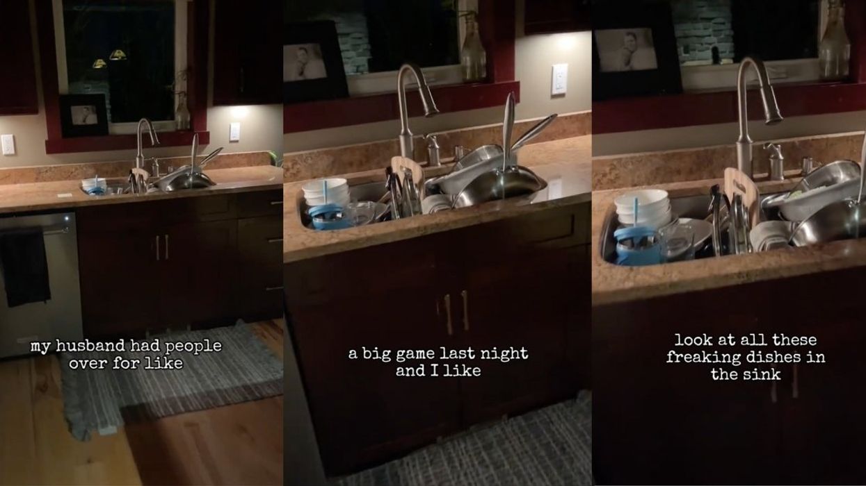 Screenshots from @SusanDoingSusanThings' TikTok video