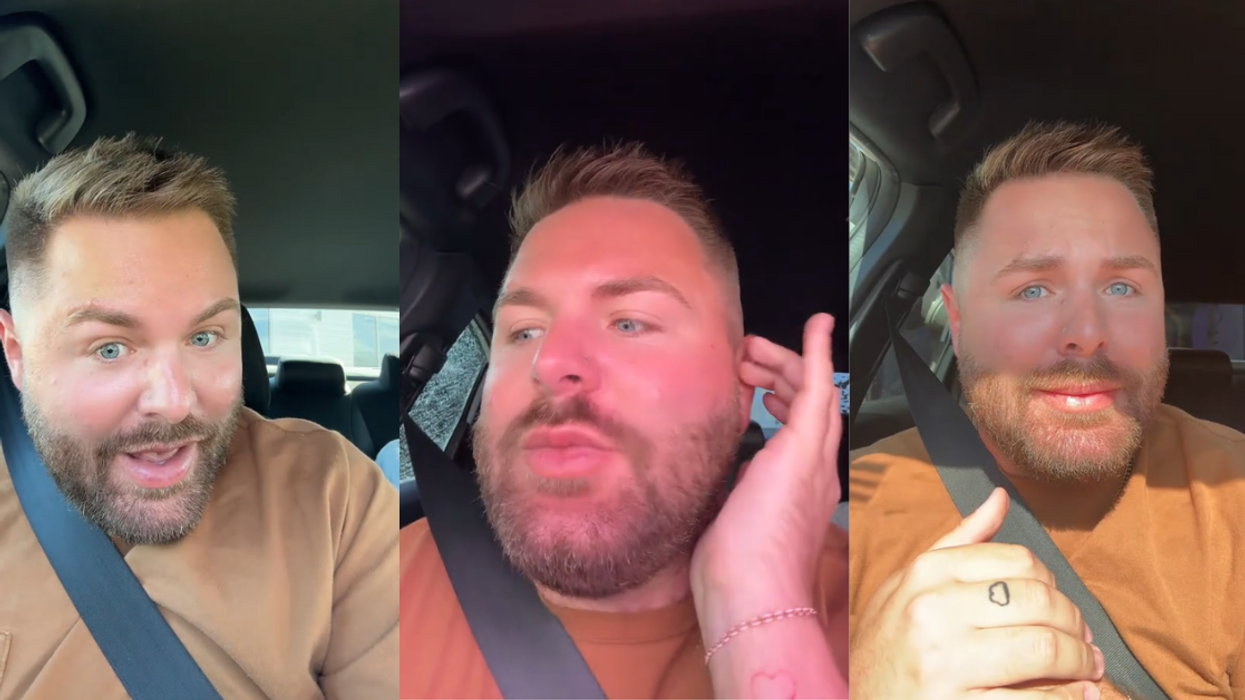 Screenshots from @sweetteataylor's TikTok video