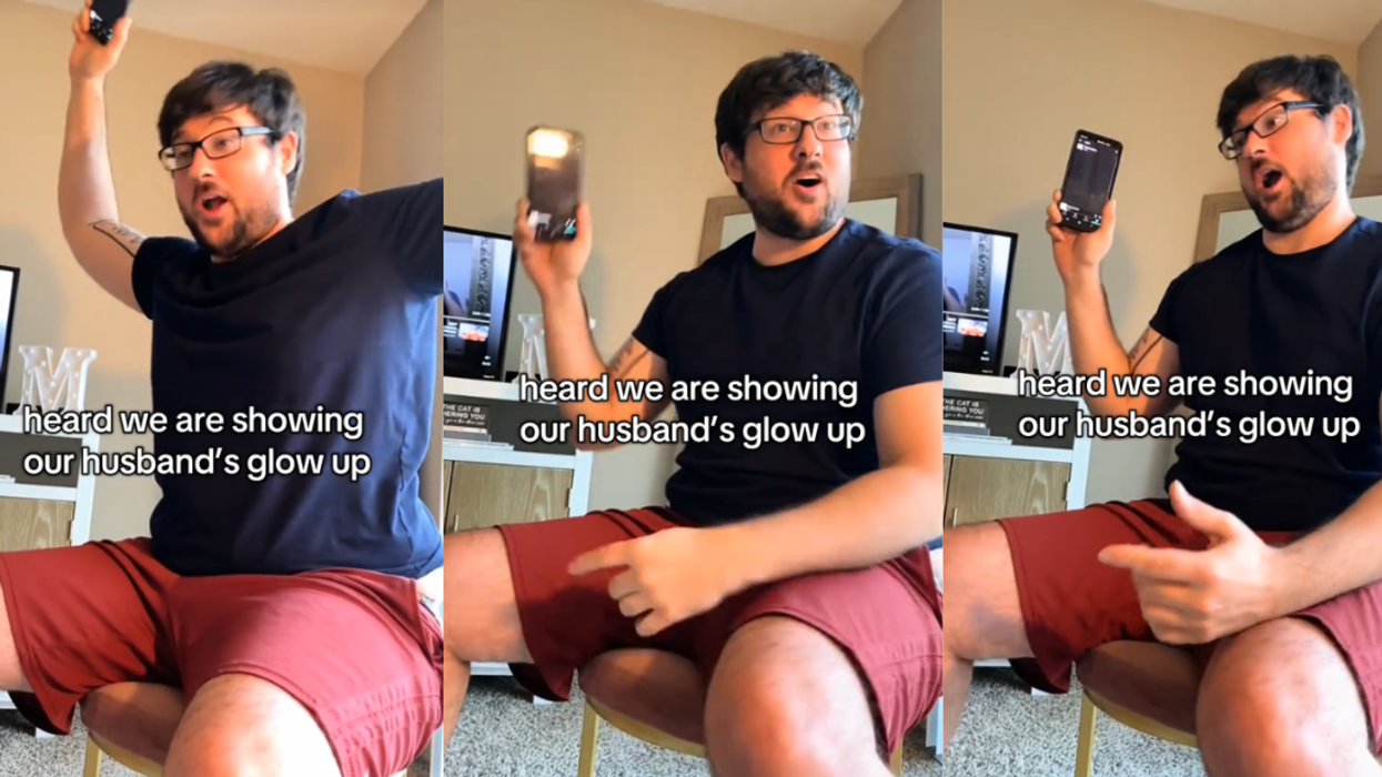 Screenshots from @talashatara's TikTok video