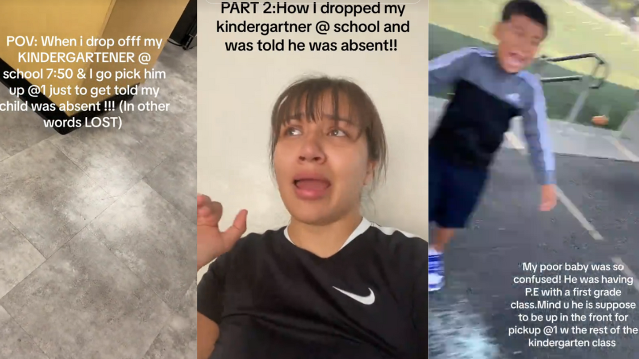 Screenshots from @thatsyessiii's TikTok videos