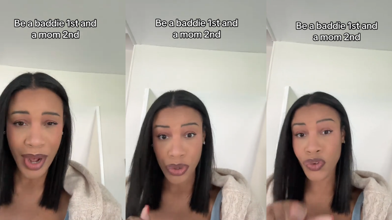 Screenshots from @theemarywilson's TikTok video