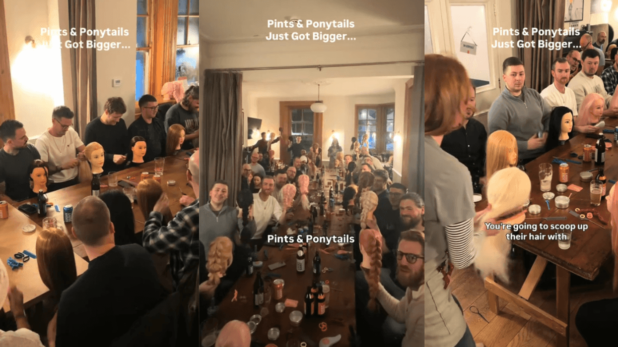 Screenshots from @thesecretlifeofdads' TikTok