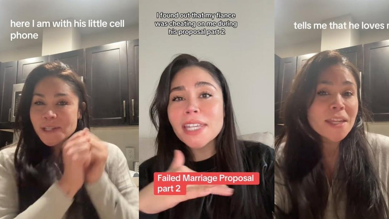 Screenshots from Tiffany Lyn's TikTok videos