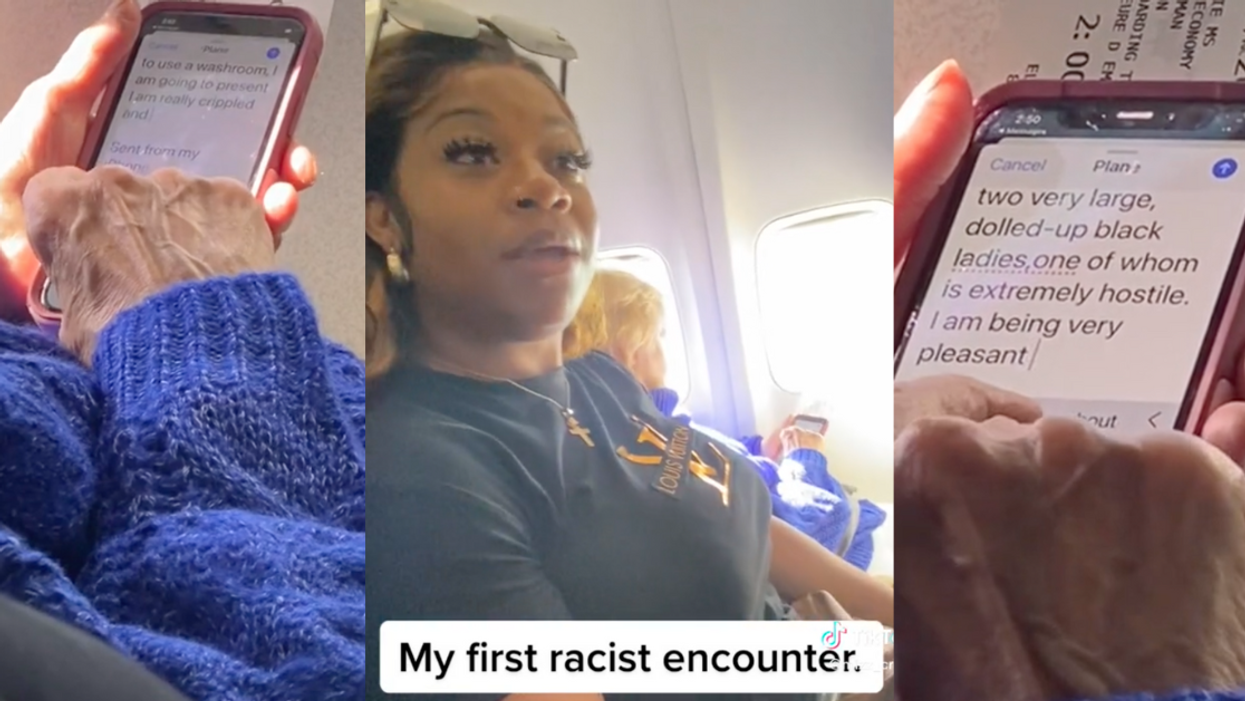 Screenshots from TikTok video