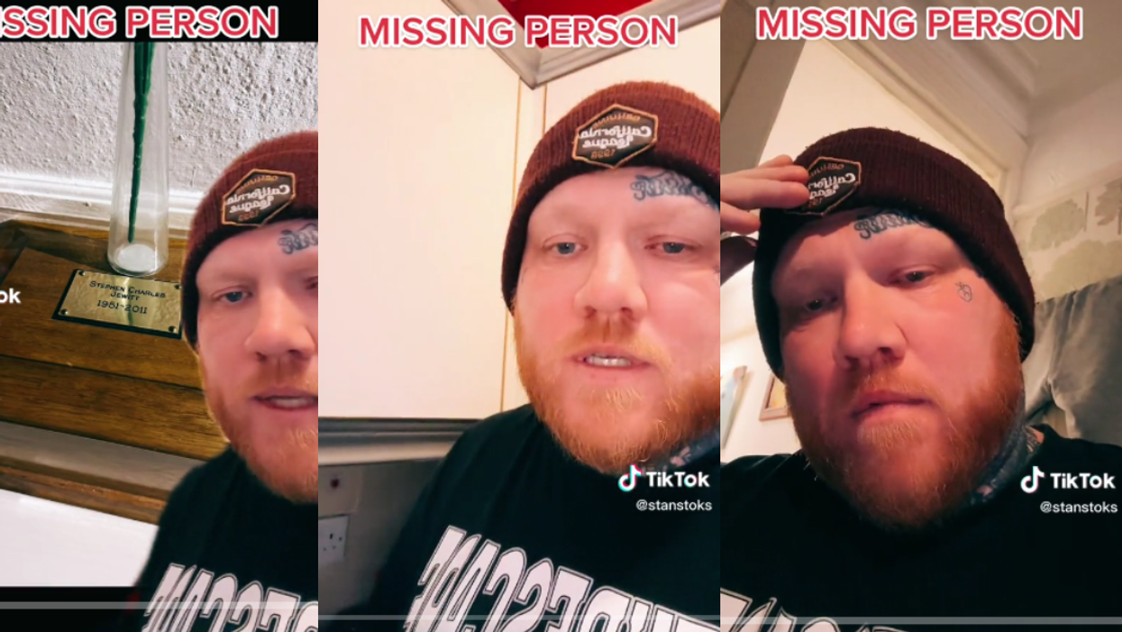 Screenshots from TikTok video