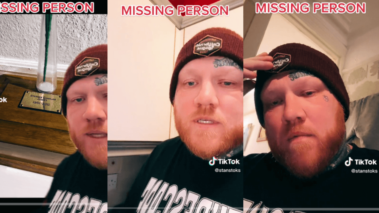 Screenshots from TikTok video