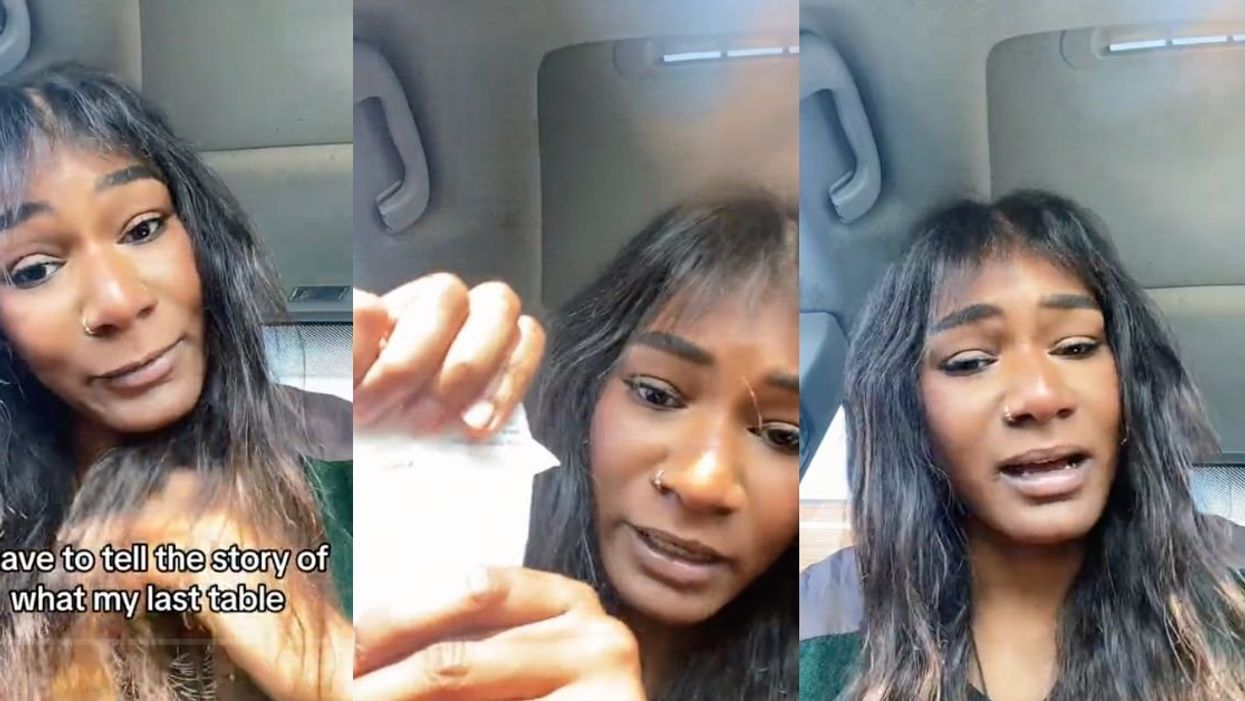Screenshots from TikToker @being.amira's video