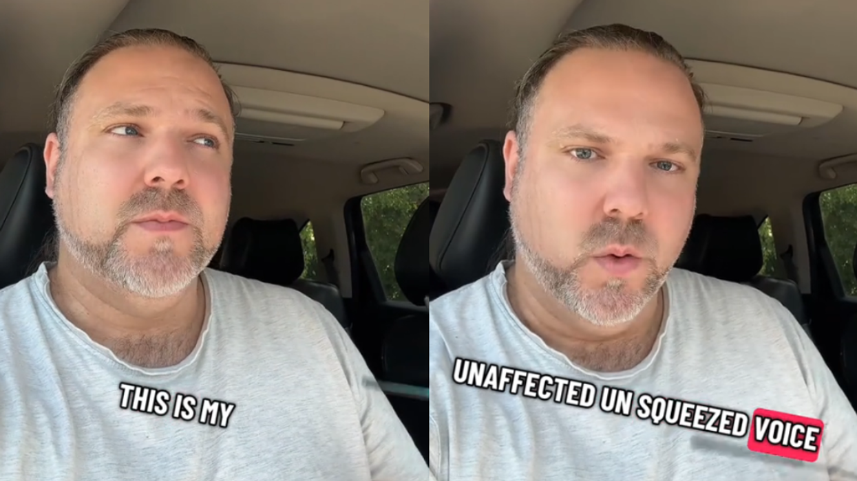 Screenshots from @timmydgl's TikTok video