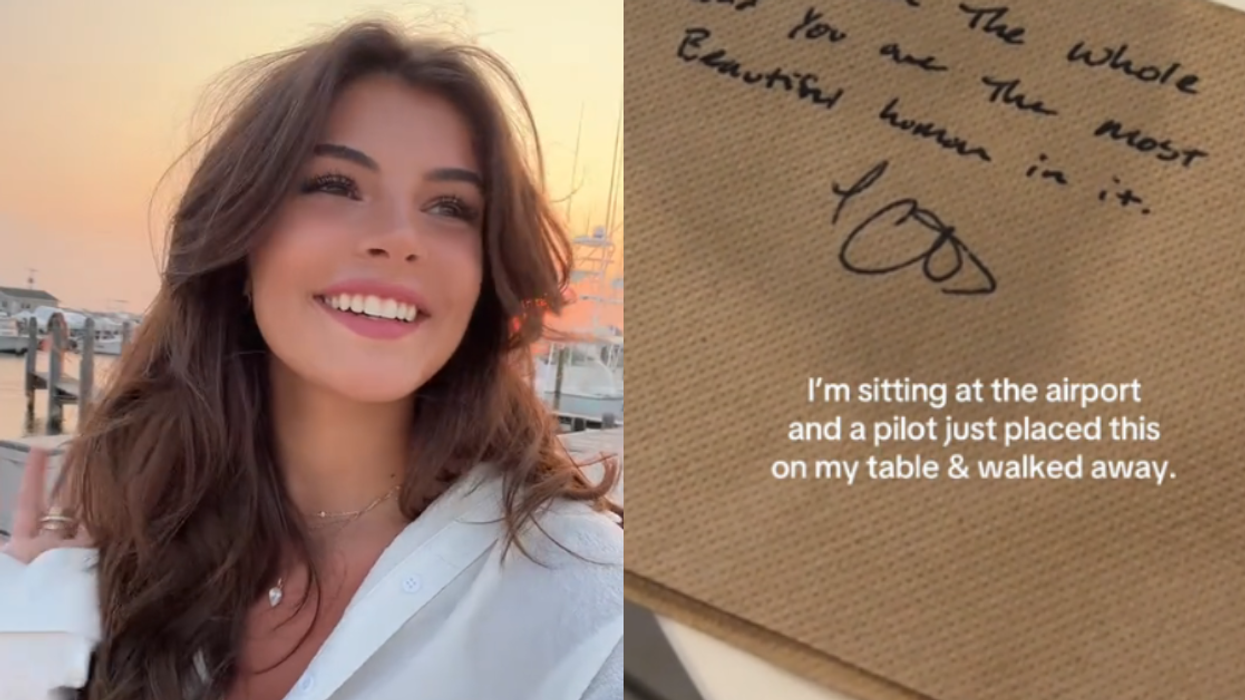 Screenshots from two of @stephbohrer's TikTok videos