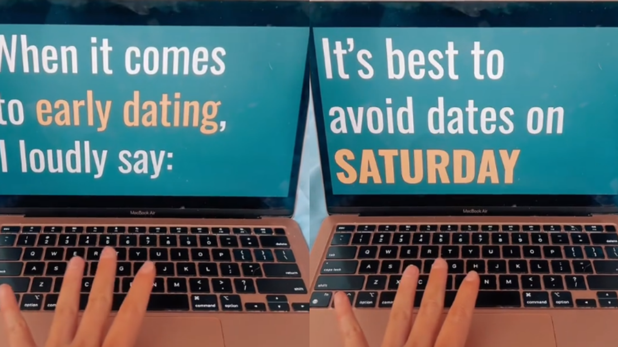 Screenshots from @welcometothepeasantparty's TikTok video