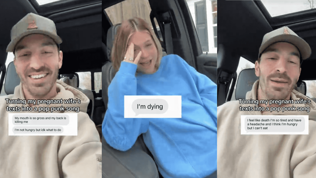 Screenshots from @withethanlap's TikTok video