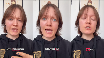 Screenshots from @wowaliceduffy's TikTok video