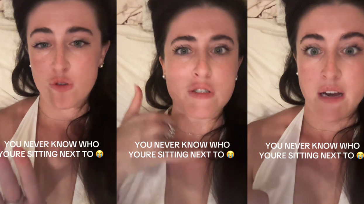 Screenshots from @yddunlap's TikTok video