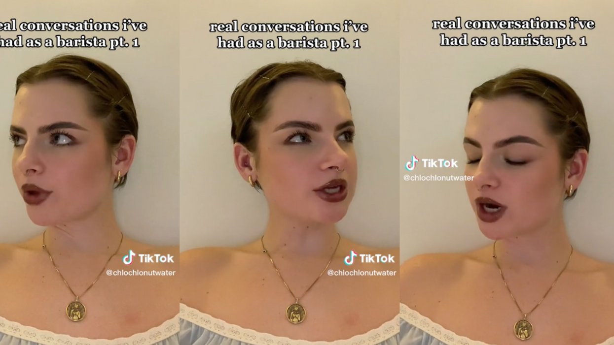 Screenshots of barista @chlochlonutwater