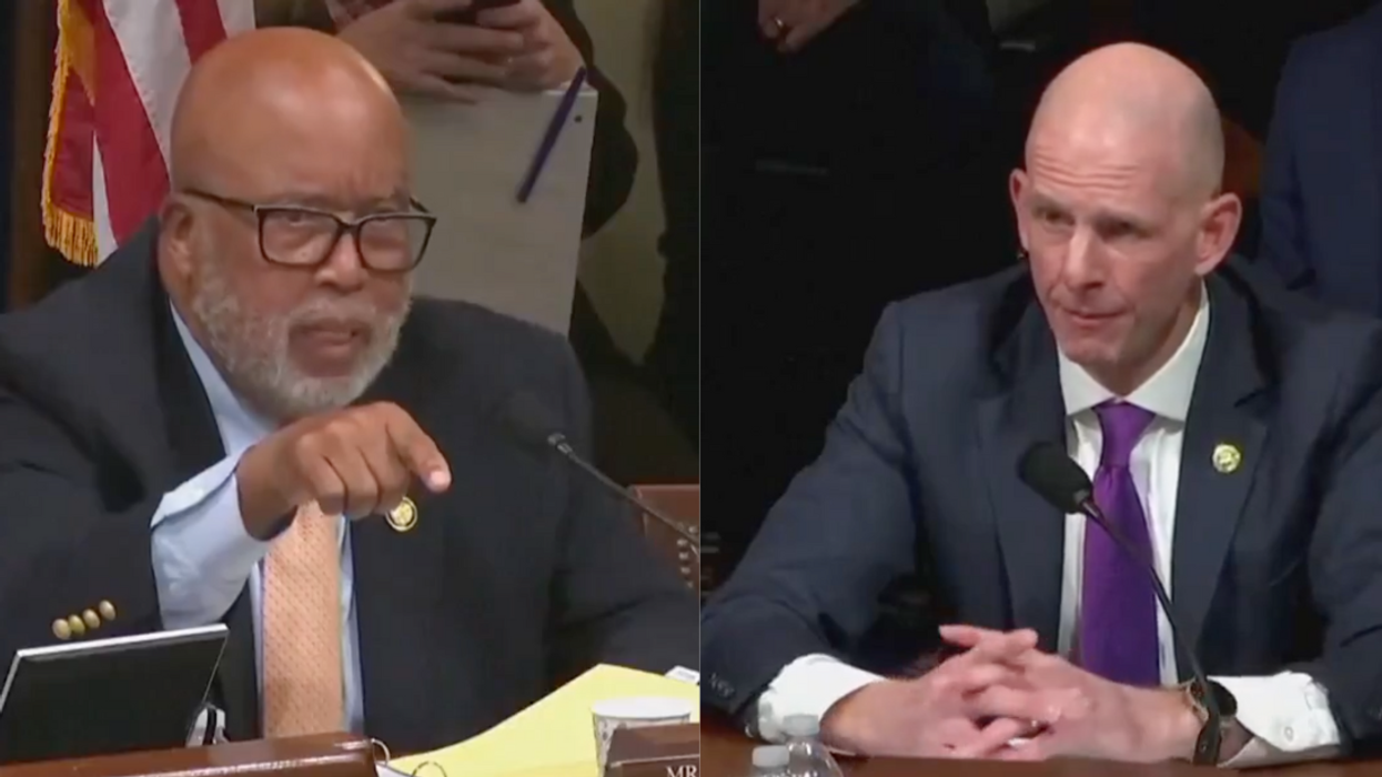 Screenshots of Bennie Thompson and Michael Glasheen