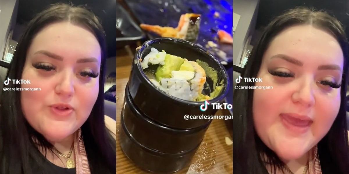 TikToker Hides Food To Avoid All-You-Can-Eat Sushi Charges: VIDEO - Comic  Sands