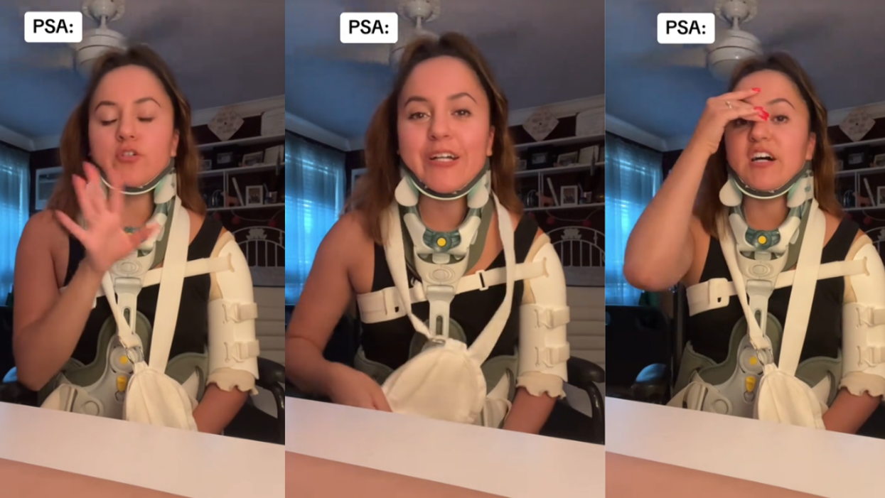 Screenshots of @dsaenz94 from TikTok video