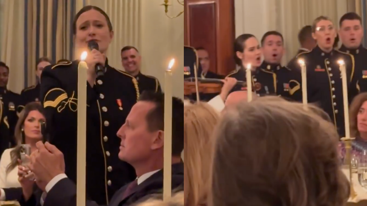 Screenshots of "Edelweiss" performance at Kennedy Center