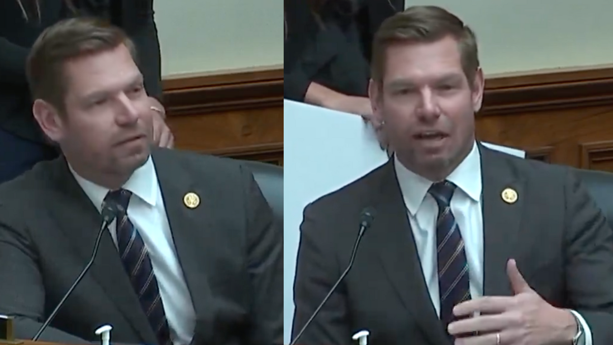 Screenshots of Eric Swalwell