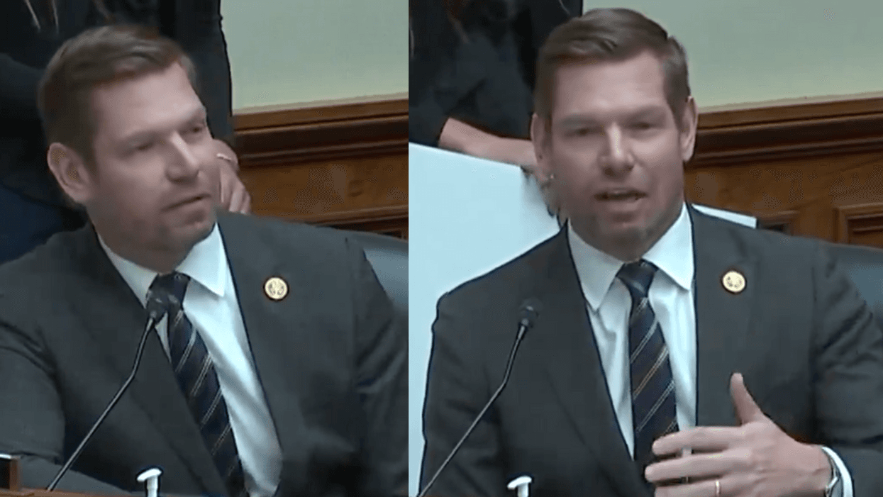 Screenshots of Eric Swalwell