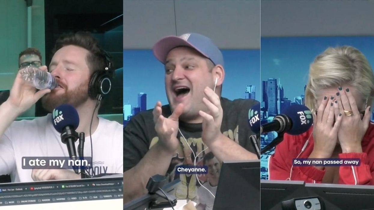 Screenshots of 'Fifi, Fev & Nick' cohosts