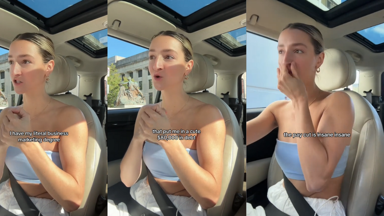 Screenshots of @fitnesswithalison from TikTok