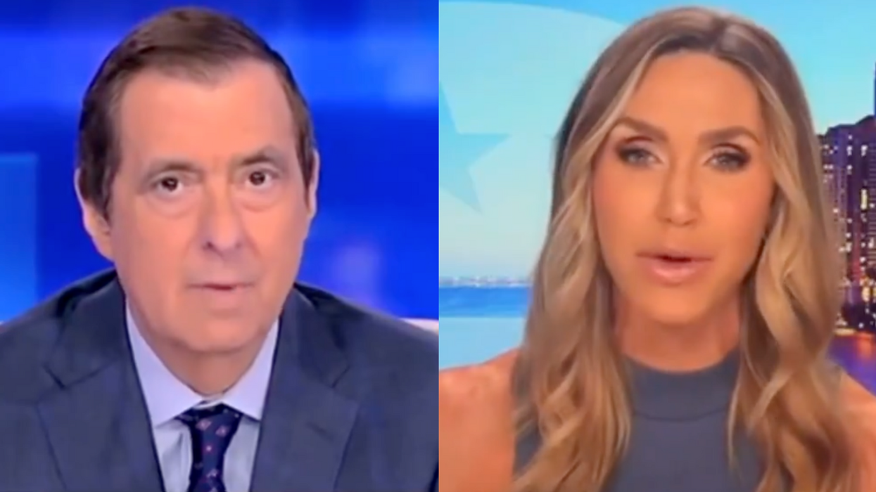 Screenshots of Howie Kurtz and Lara Trump