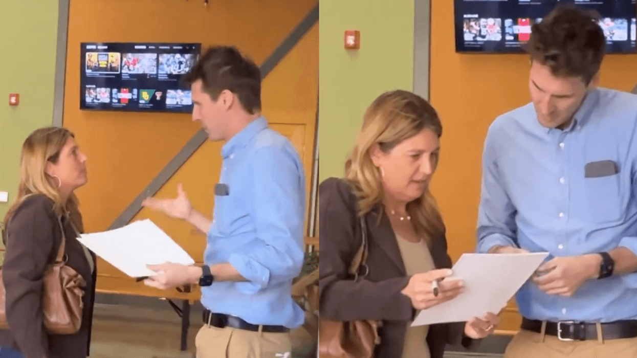 Screenshots of Jason Selvig and Michele Morrow