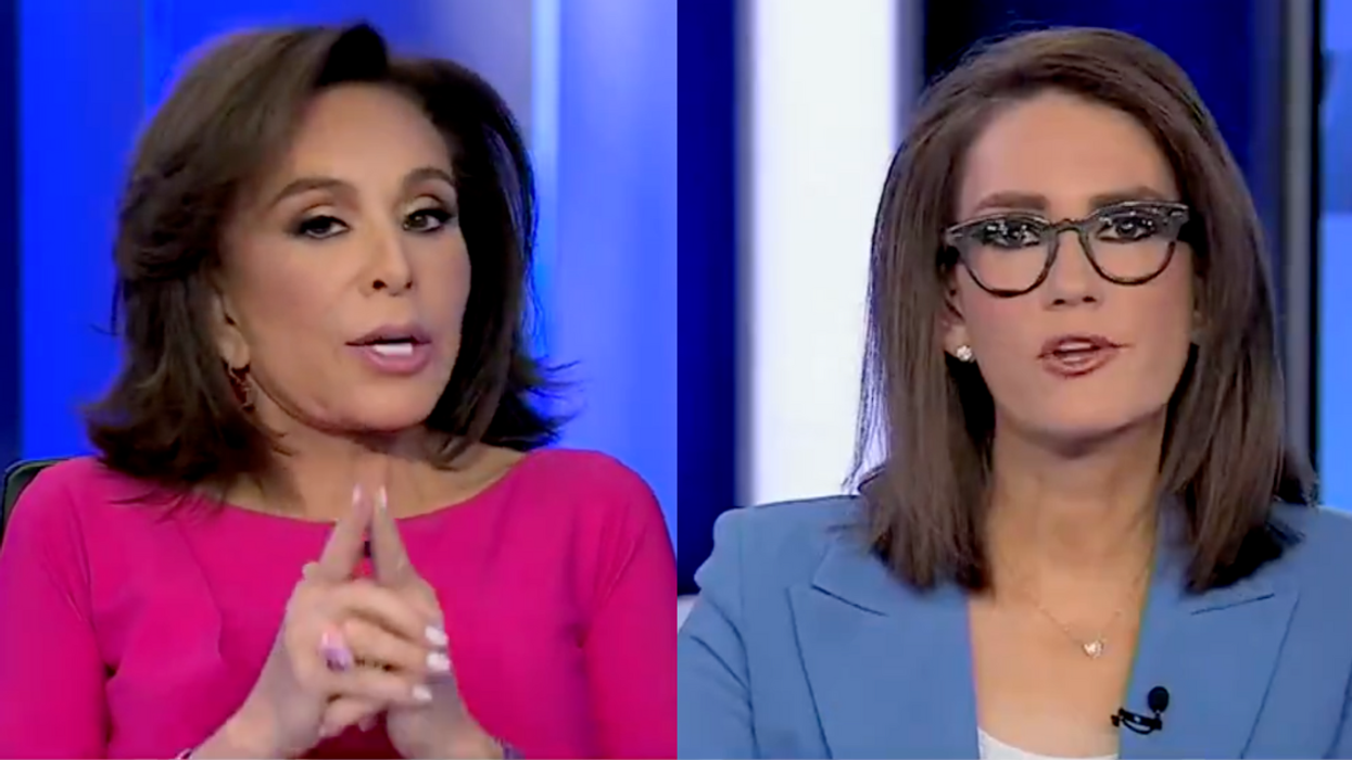 Screenshots of Jeanine Pirro and Jessica Tarlov