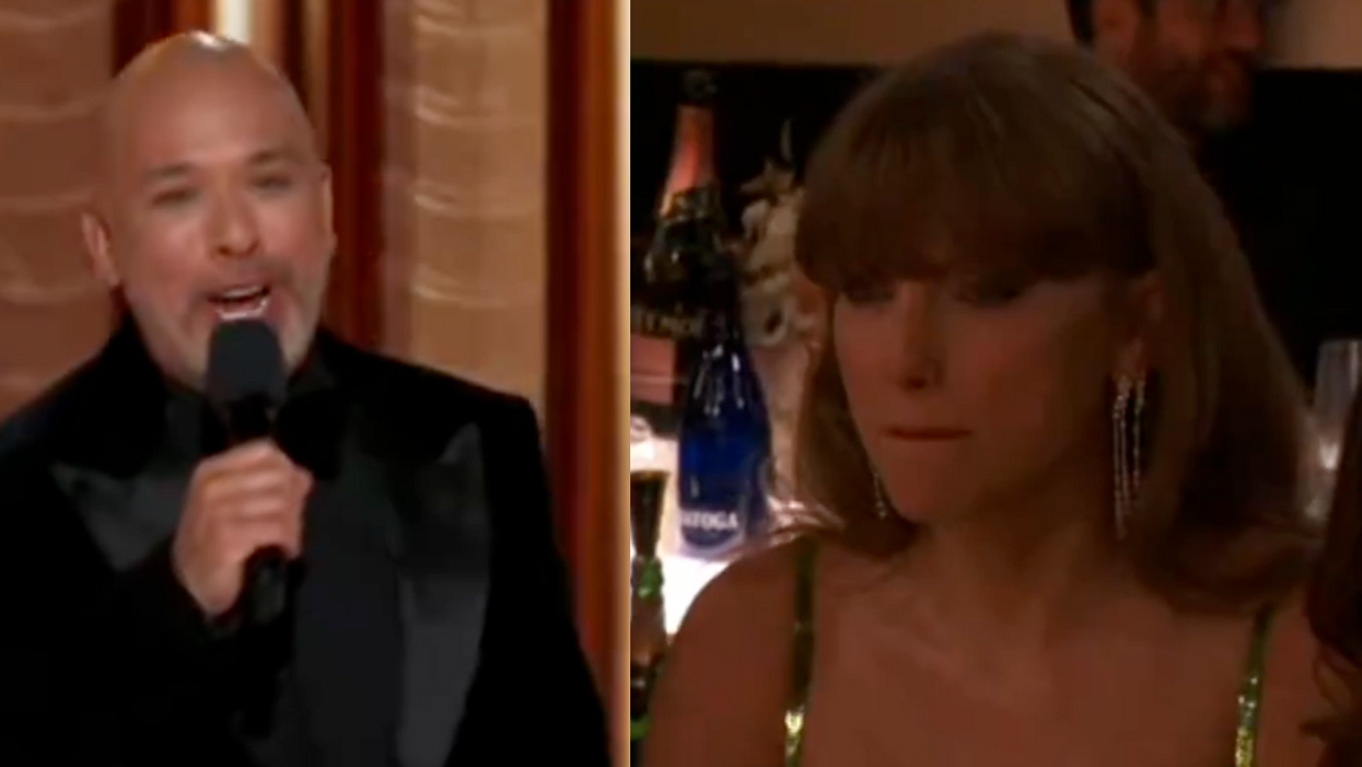 Screenshots of Jo Koy and Taylor Swift