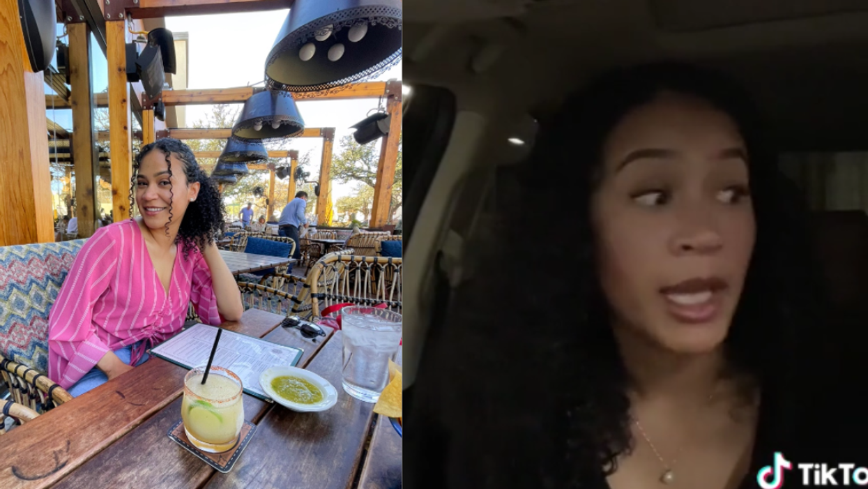 screenshots of @kiralles TikTok videos