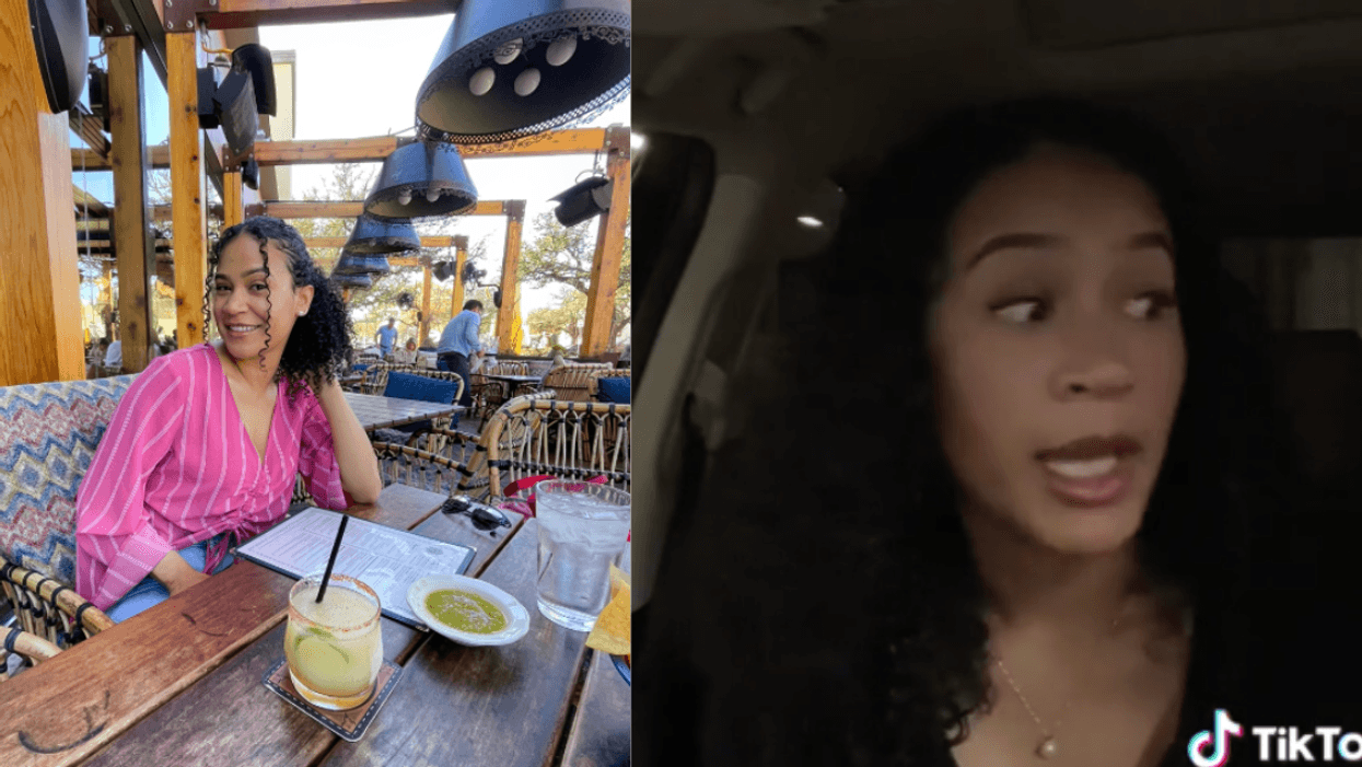 screenshots of @kiralles TikTok videos