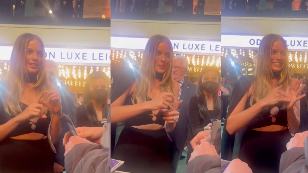 Screenshots of Margot Robbie