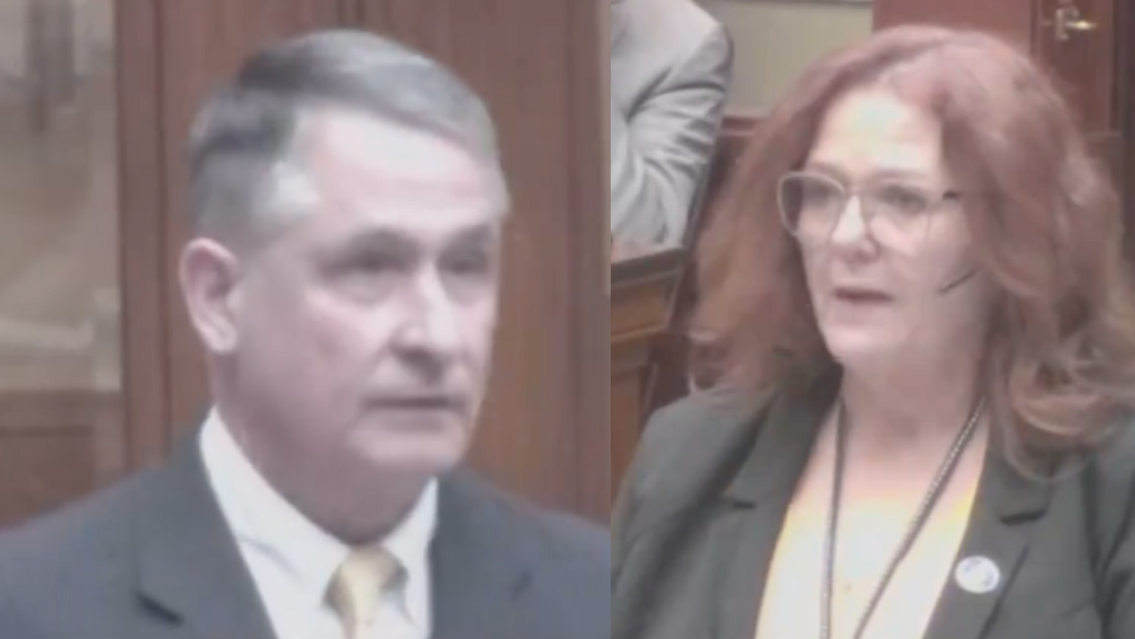 Screenshots of Michael Lemelin and Shelley Rudnicki