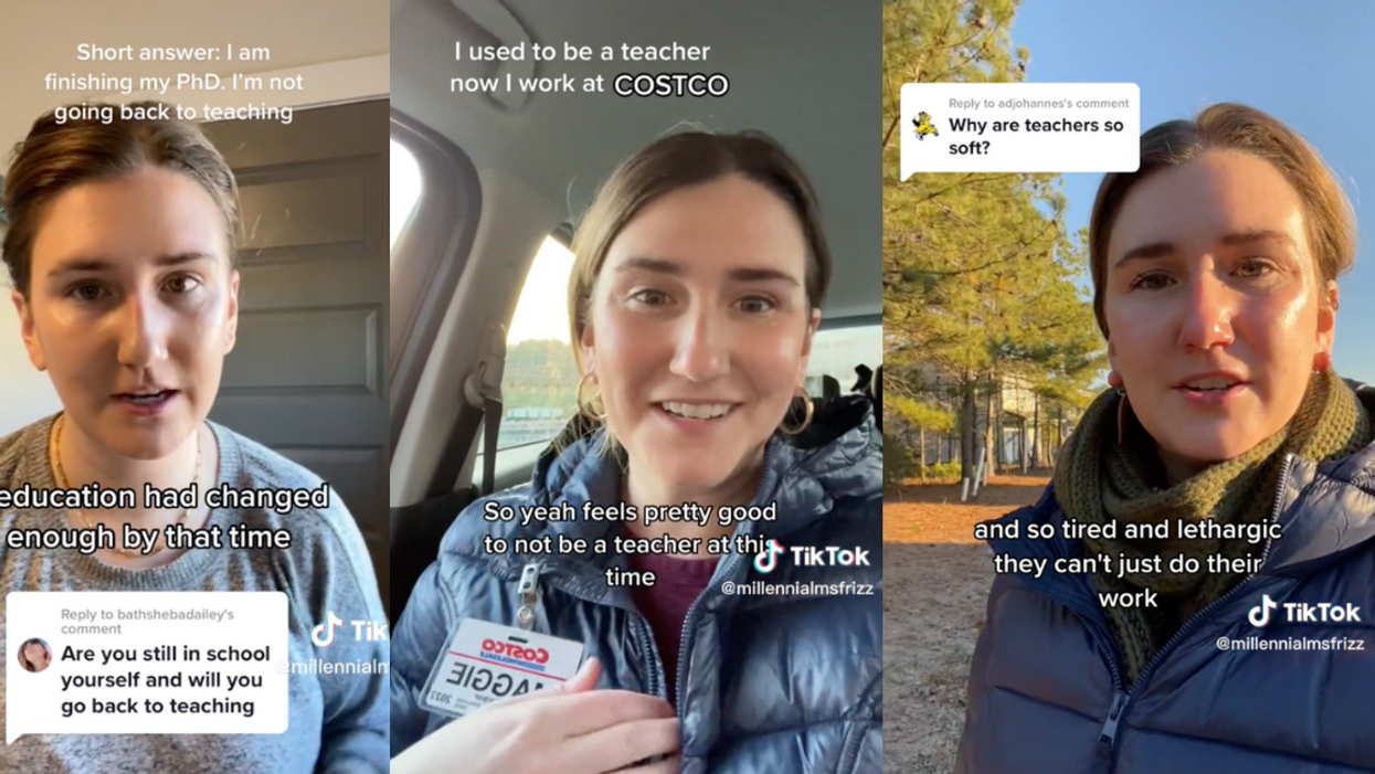 Screenshots of @millenialmsfrizz