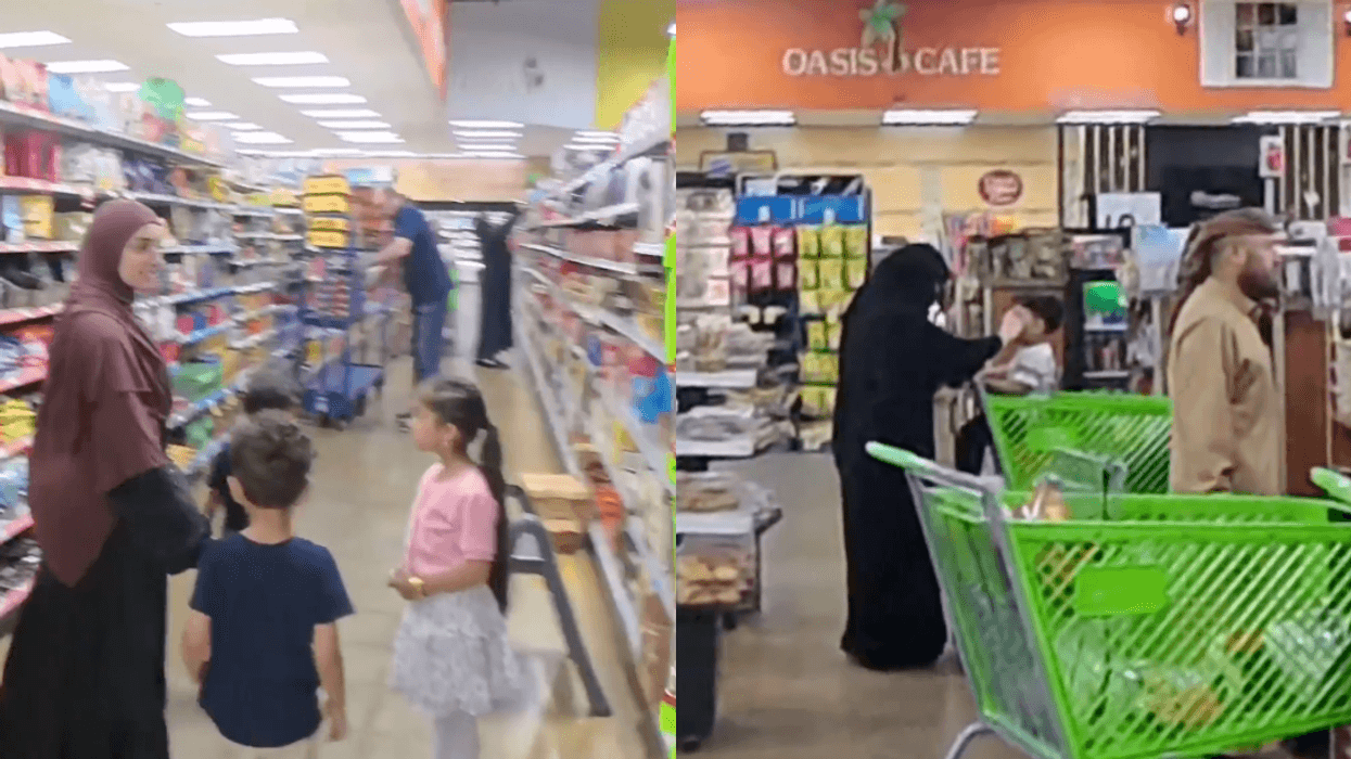 Screenshots of Muslim shoppers
