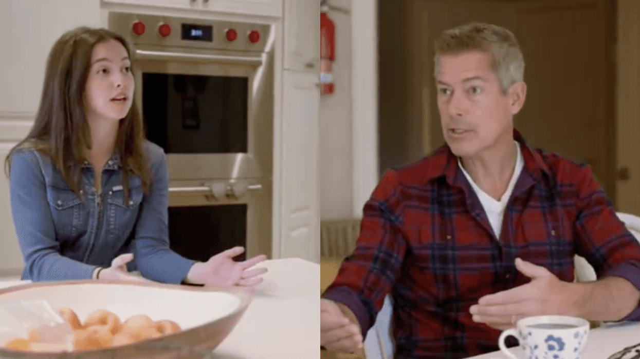 Screenshots of Paloma and Sean Duffy