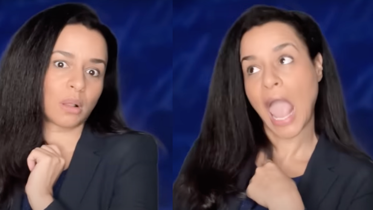 Screenshots of Sarah Cooper