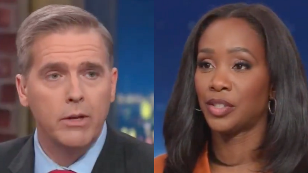 Screenshots of Scott Jennings and Abby Phillip