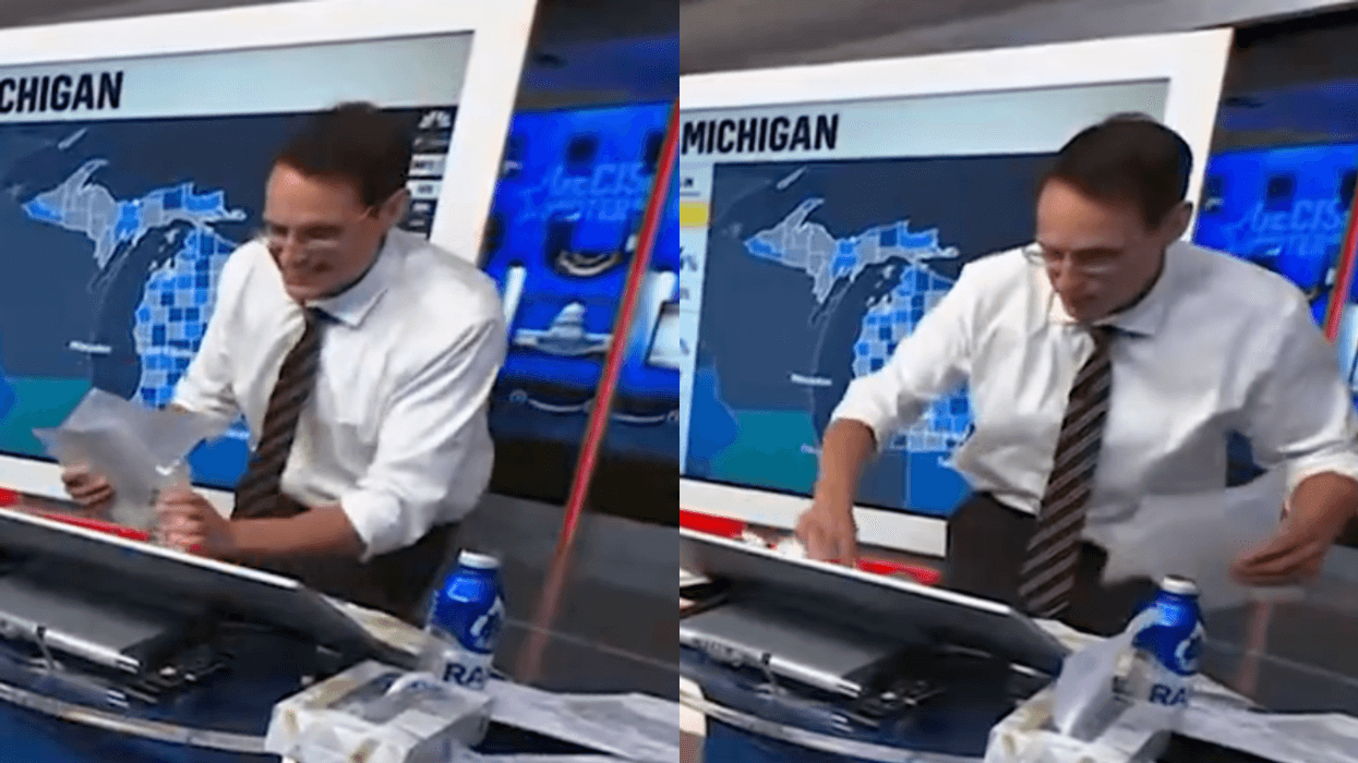 Screenshots of Steve Kornacki