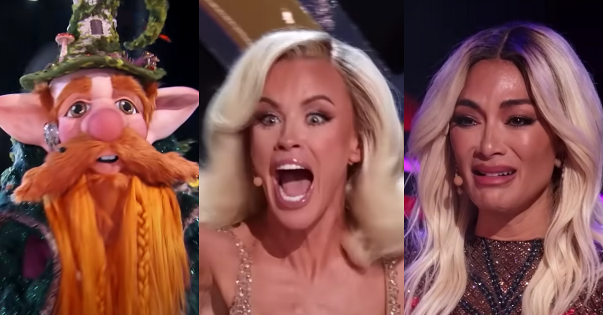 screenshots of The Gnome, Jenny McCarthy and Nicole Scherzinger