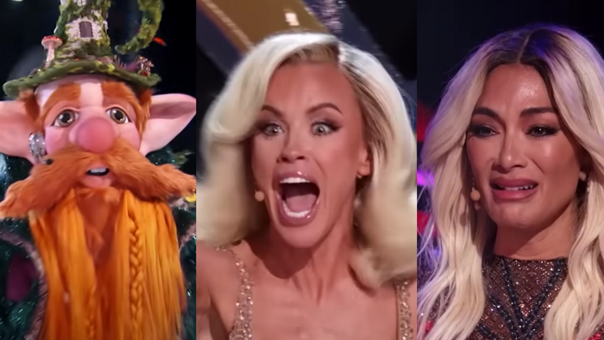 screenshots of The Gnome, Jenny McCarthy and Nicole Scherzinger
