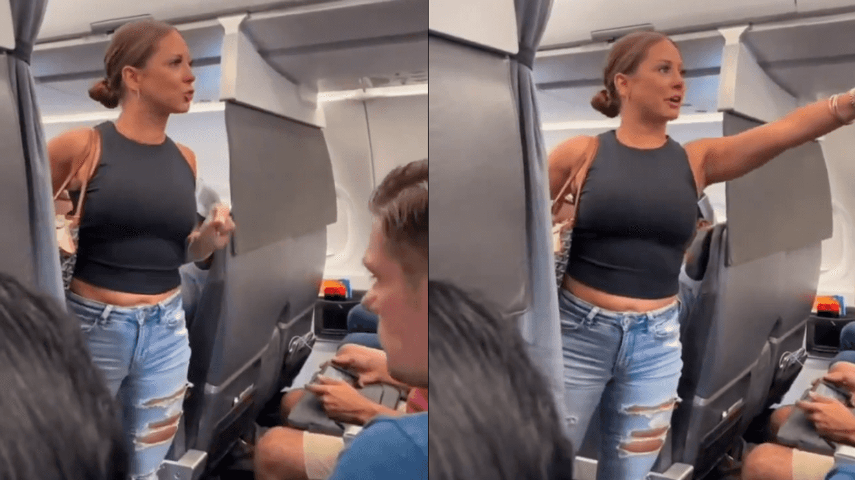 Screenshots of Tiffany Gomas from viral video