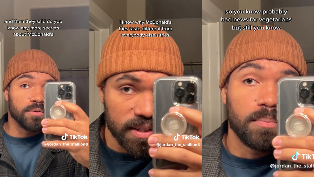screenshots of TikTok video by @Jordan_The_Stallion8