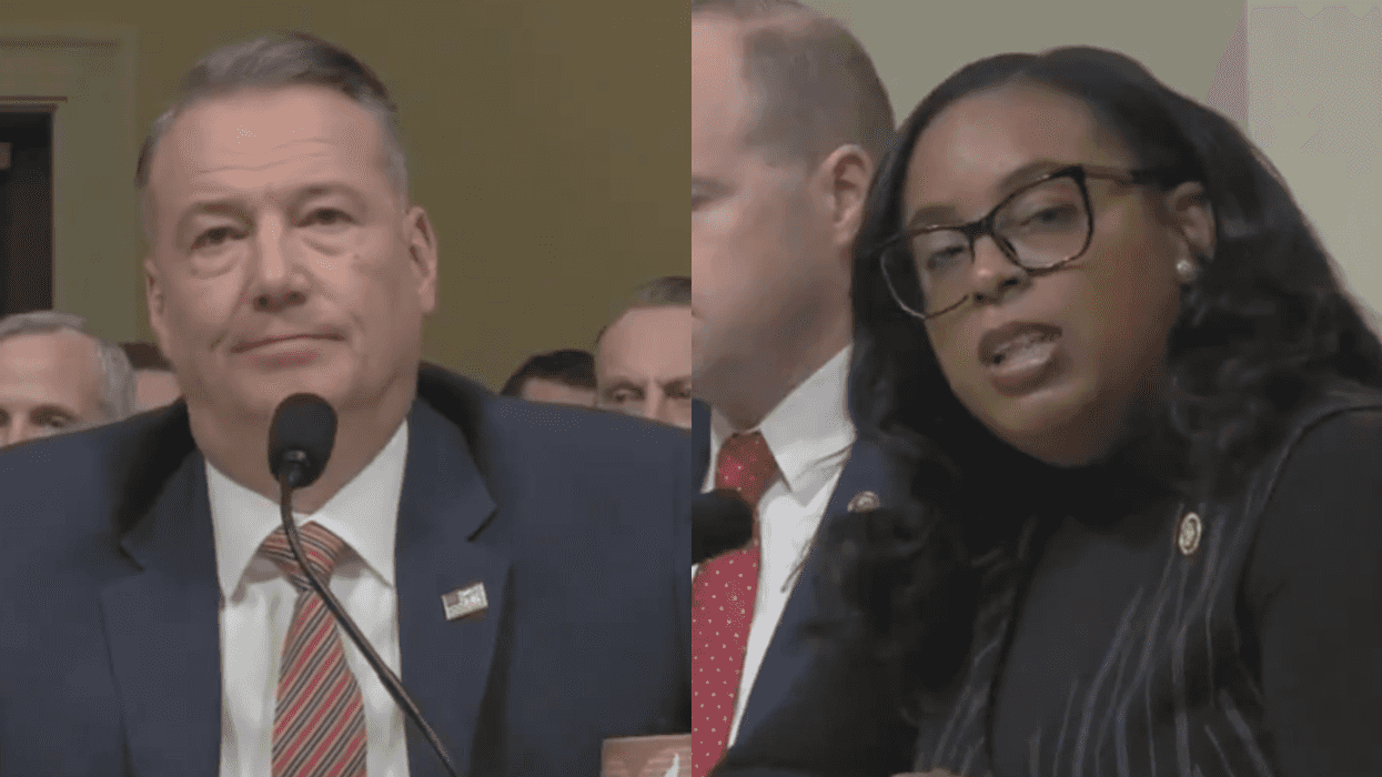 Screenshots of Todd Lyons and LaMonica McIver