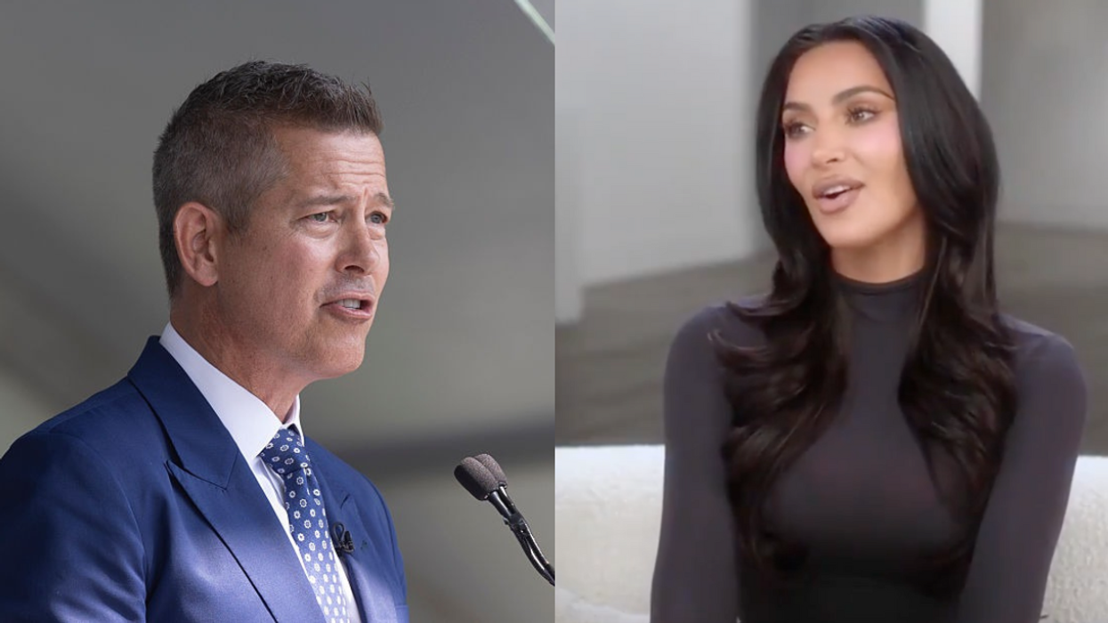 Sean Duffy; Screenshot of Kim Kardashian