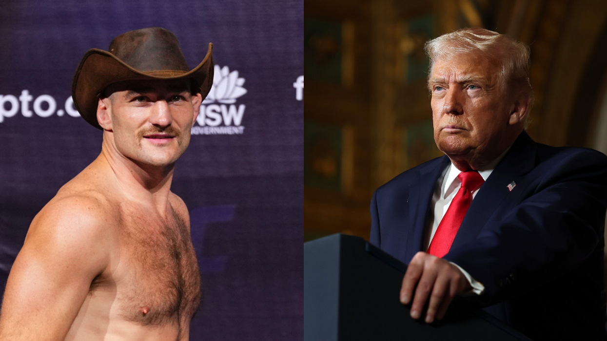 Sean Strickland; Donald Trump