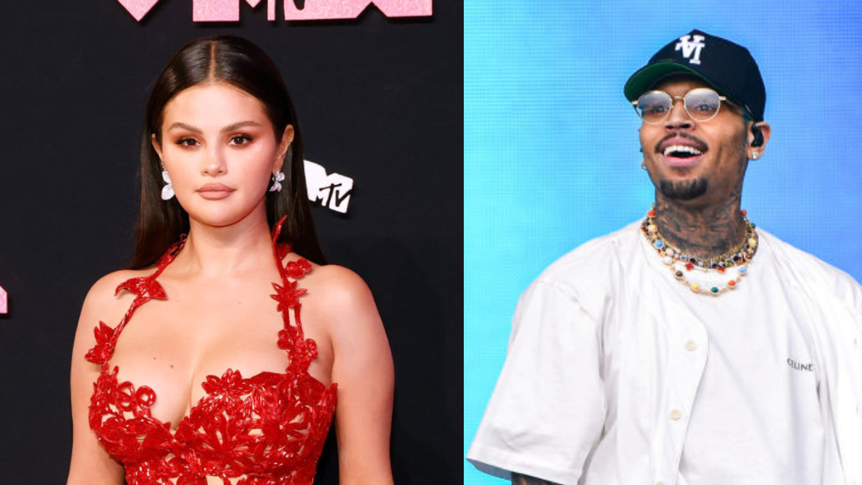 Selena Gomez; Chris Brown